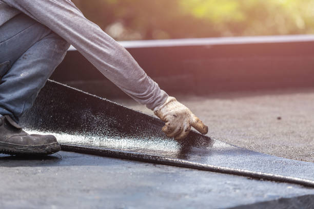 Professional Waterproofing technician working in Lavallette, NJ